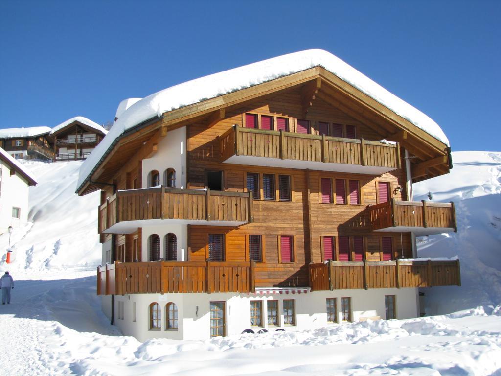 Haus Brunnen Appartement Riederalp Buitenkant foto