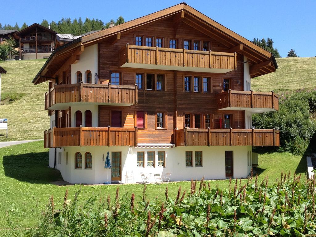 Haus Brunnen Appartement Riederalp Buitenkant foto